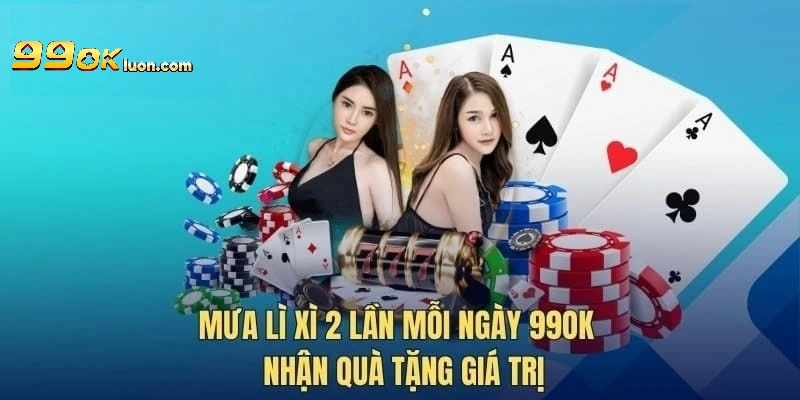 Hướng dẫn nhận thưởng lì xì mỗi ngày 99OK