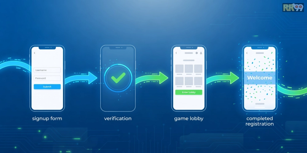 Hướng dẫn từng bước đăng ký và chơi game bài nổ hũ rr99 dễ dàng