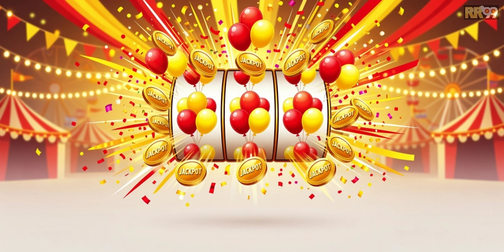 Hình ảnh minh họa trò chơi Jackpot Party với hiệu ứng nổ hũ sôi động