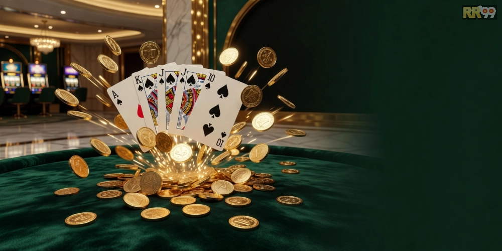 Hình ảnh minh họa ván bài royal flush nổ hũ đỉnh cao