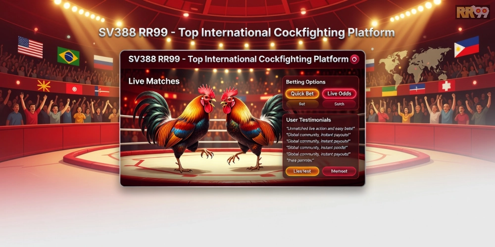 Hình ảnh nền tảng SV388 RR99 với các tính năng cá cược nổi bật năm 2025