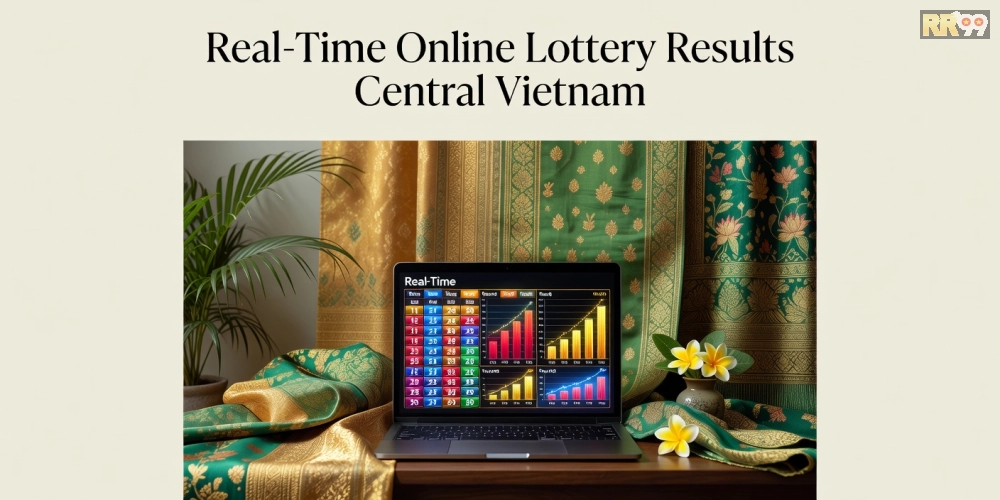 Hình minh họa khái niệm xổ số miền trung hôm nay rr99 với giao diện trực tuyến hiện đại